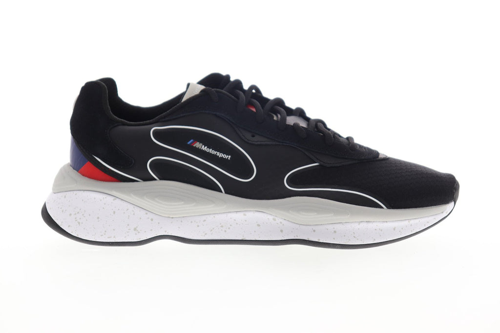 Puma BMW MMS RS-Pure 30650601 Mens Black Canvas Motorsport Sneakers Sh -  Ruze Shoes
