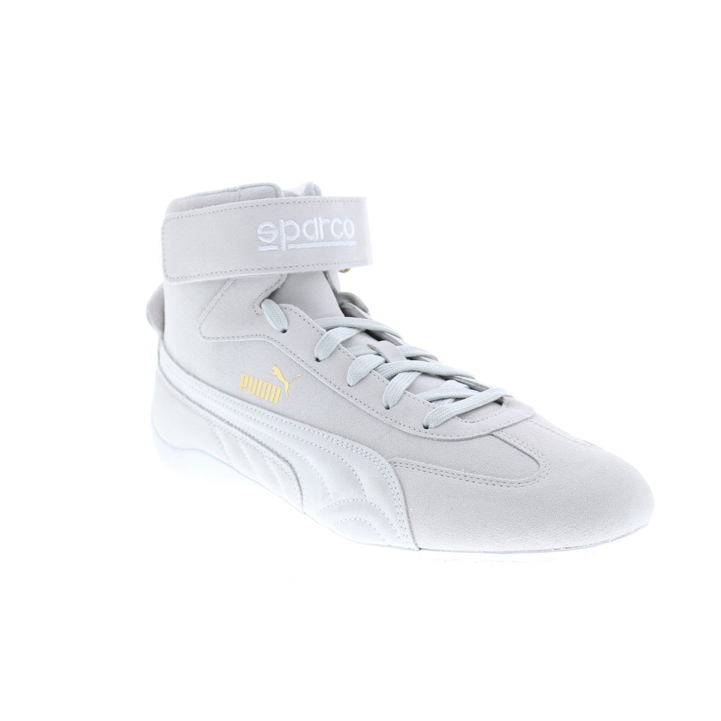 Puma Speedcat Mid Sparco 30660902 Mens Gray Suede Lace Up Sneakers