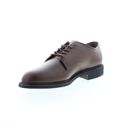 Altama Uniform Oxford 608004 Mens Brown Leather Oxfords Plain Toe Shoes