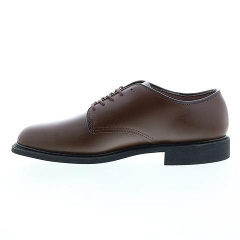 Altama Uniform Oxford 608004 Mens Brown Leather Oxfords Plain Toe Shoes