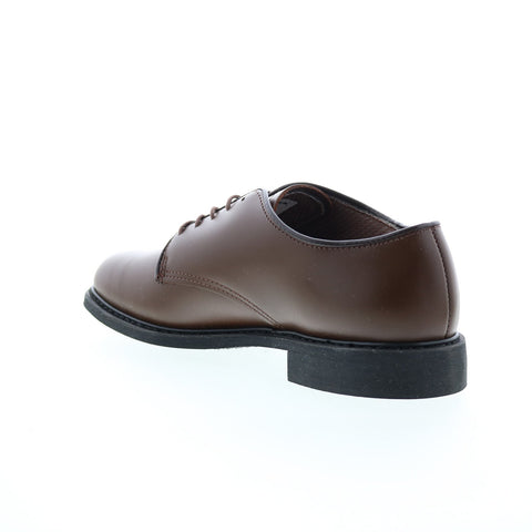 Altama Uniform Oxford 608004 Mens Brown Leather Oxfords Plain Toe Shoes
