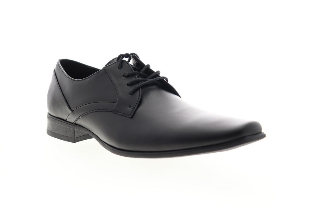 Calvin Klein Benton 34F9070-BLK Mens Black Leather Plain Toe  display picture 1