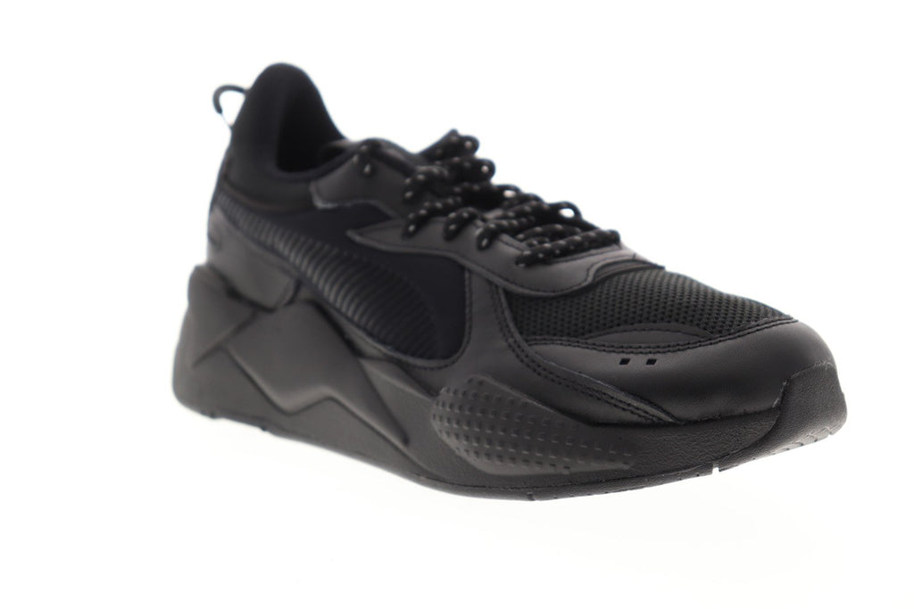 Puma RS-X Core 36966602 Mens Black Mesh Low Top Lace Up