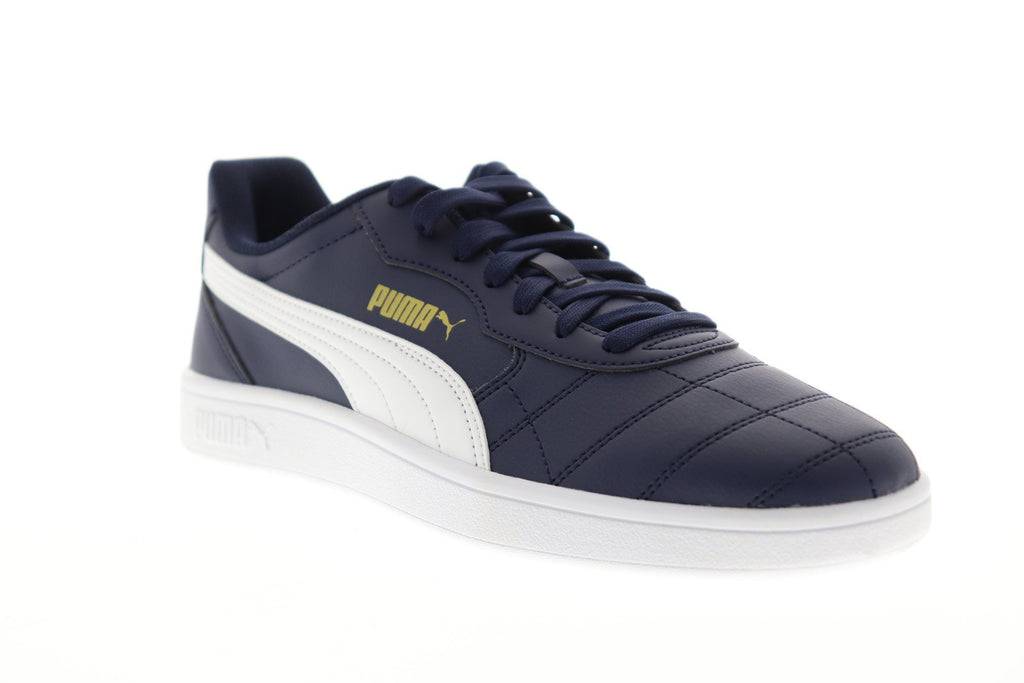 Puma Astro Kick SL 37016703 Mens Blue Leather Low Top Lifestyle