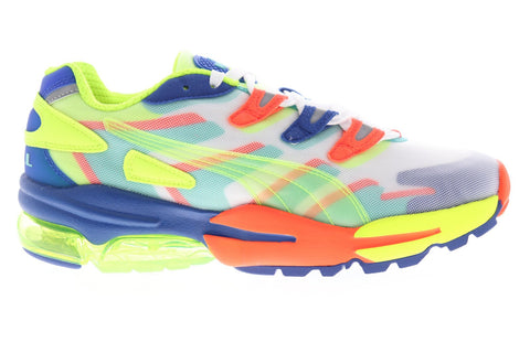 Puma Cell Alien OG Kaleidoscope 37187201 Mens White Low Top Sneakers Shoes