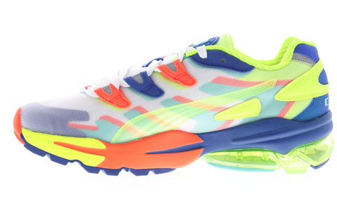 Puma Cell Alien OG Kaleidoscope 37187201 Mens White Low Top Sneakers Shoes