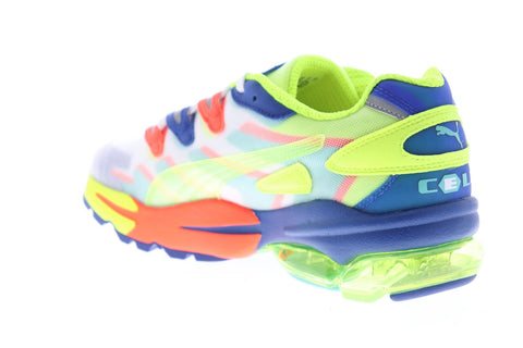 Puma Cell Alien OG Kaleidoscope 37187201 Mens White Low Top Sneakers Shoes