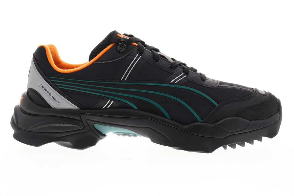 Puma Nitefox Helly Hansen 37262901 Mens Black Lace Up Sneakers