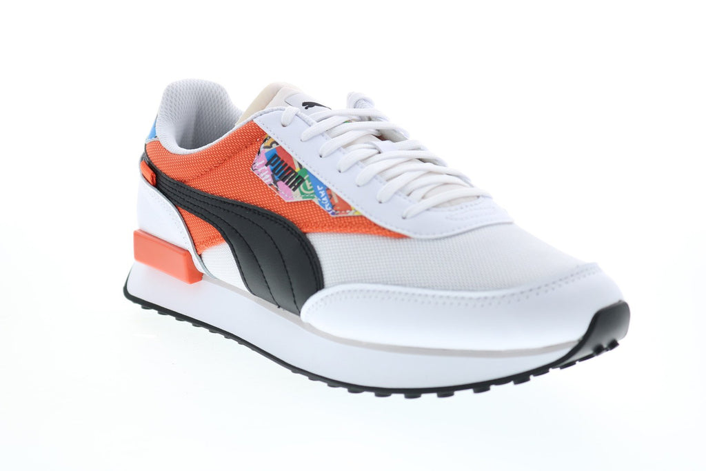 puma tiger lily Puma Future Rider Intl Game 37597101 Mens White Lifestyle Sneakers Sho