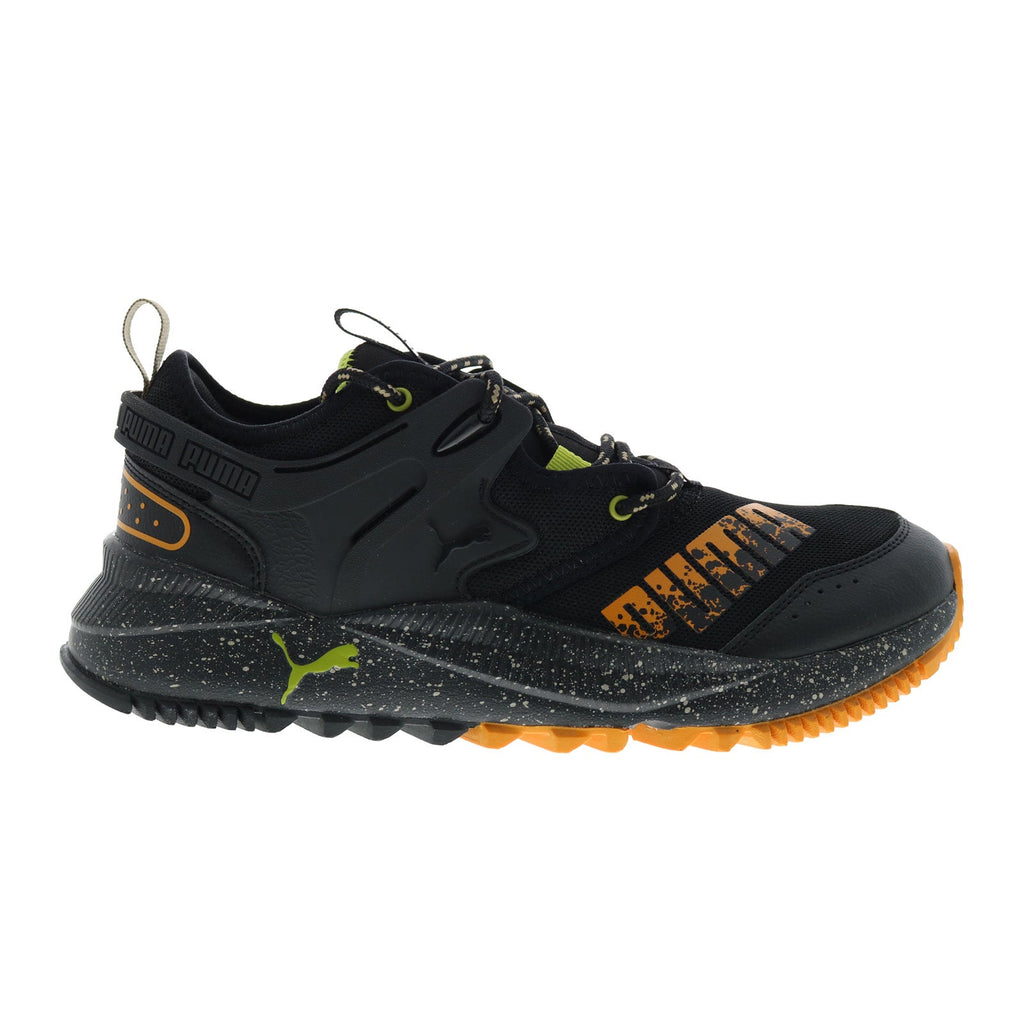 バギーコミパラ　レプリカ？ Puma Pacer Future Trail 38288405 Mens Black Mesh Athletic Hiking