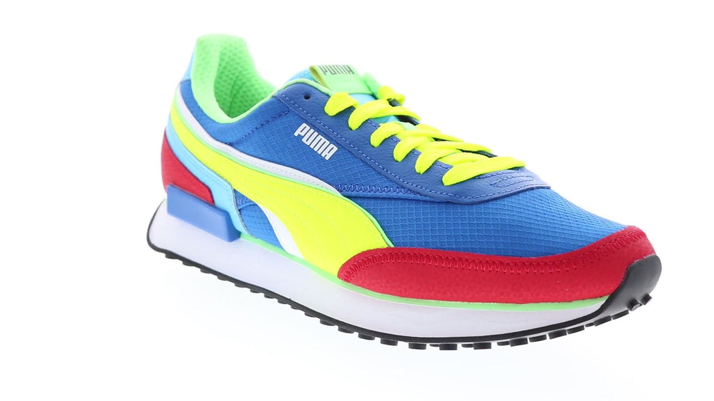 Puma Future Rider Double Raceway 38349401 Mens Blue Lifestyle