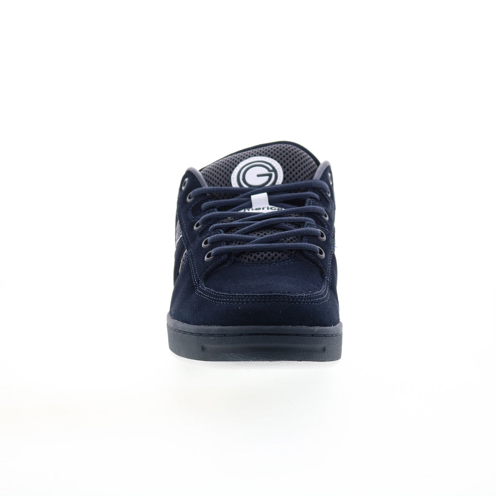 Emerica OG1 6101000152401 Mens Blue Suede Skate Inspired Sneakers Sho