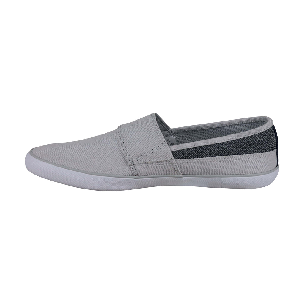 Lacoste Marice 318 Ca Mens Gray Canvas Casual Slip On Lifestyle