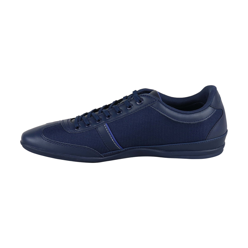 Få kontrol udslæt Dyrt Lacoste Misano Sport 31 Mens Blue Leather Casual Lifestyle Sneakers Sh -  Ruze Shoes