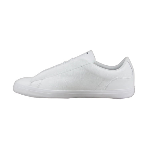 Lacoste Lerond Hidden Lace 318 1 U Cam Mens White Casual Low Top Sneakers Shoes