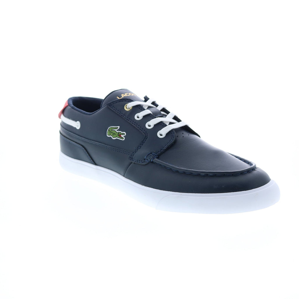 Lacoste Bayliss Deck 0121 1 CMA Mens Blue Leather Lifestyle  display picture 1