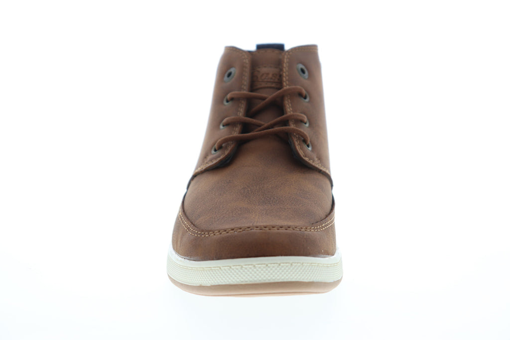 Bass Men\'s Brown Leather Lace-Up Chukka Boots G.H. Bass Atwater Wx B 713288-BRTN Mens Brown Mid Top Lace  main image 4