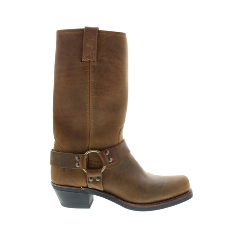 Frye Harness 12R 77300 Womens Brown Leather Lace Up Casual Dress Boots