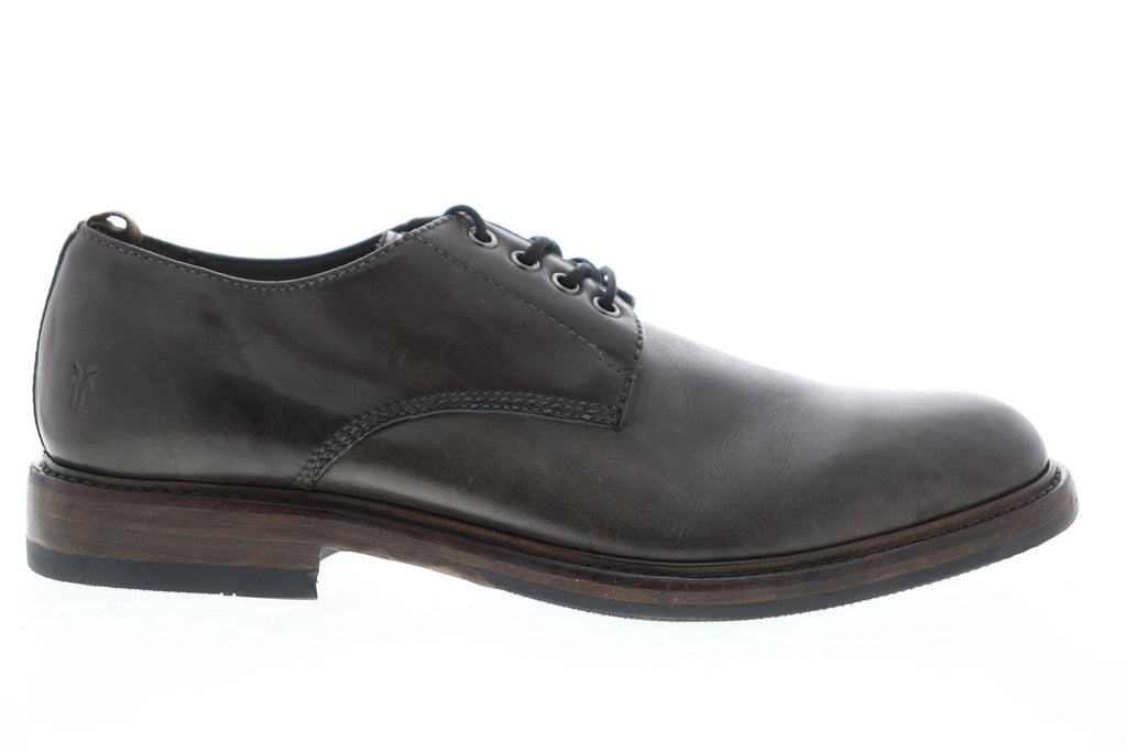 Frye Murray Oxford 80271 Mens Gray Leather Lace Up Plain Toe  display picture 3