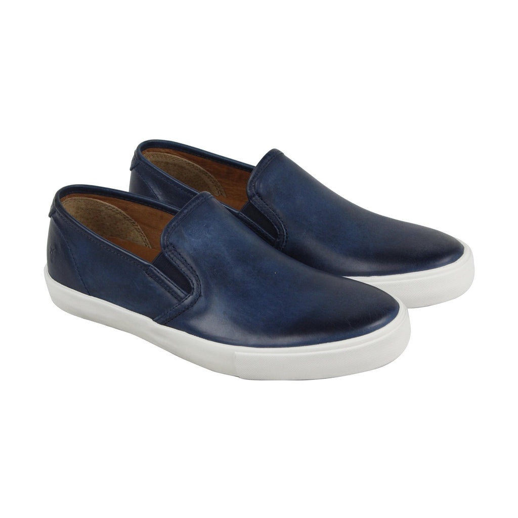Frye Brett Slip On 81501 Mens Blue Leather Lifestyle  display picture 3
