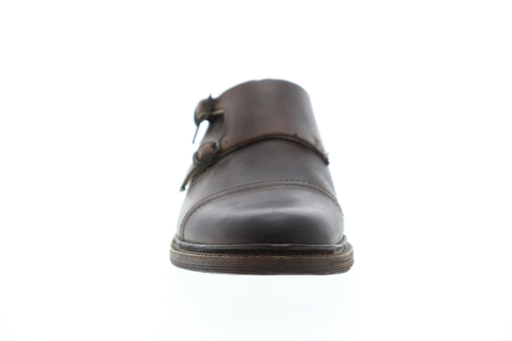Frye James Double Monk 84120 Mens Brown Leather Monk Strap  display picture 3
