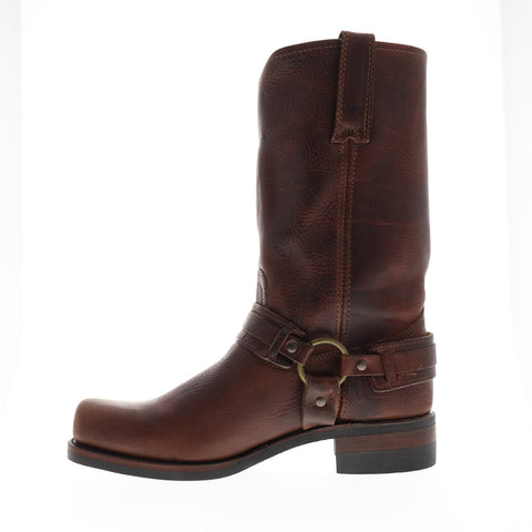 Frye Belted Harness 12R Mens Brown Leather Casual Dress Strap Boots Shoes