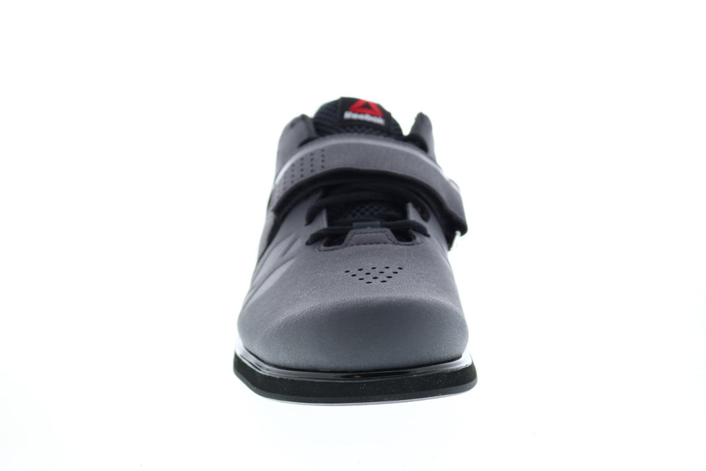 Reebok Lifter PR Weightlifting Shoes Men’s 11.5 Grey Black Strap CrossFit BD2631 Size 11.5 - Reebok CrossFit Lifter Grey for sale online | eBay main image 3