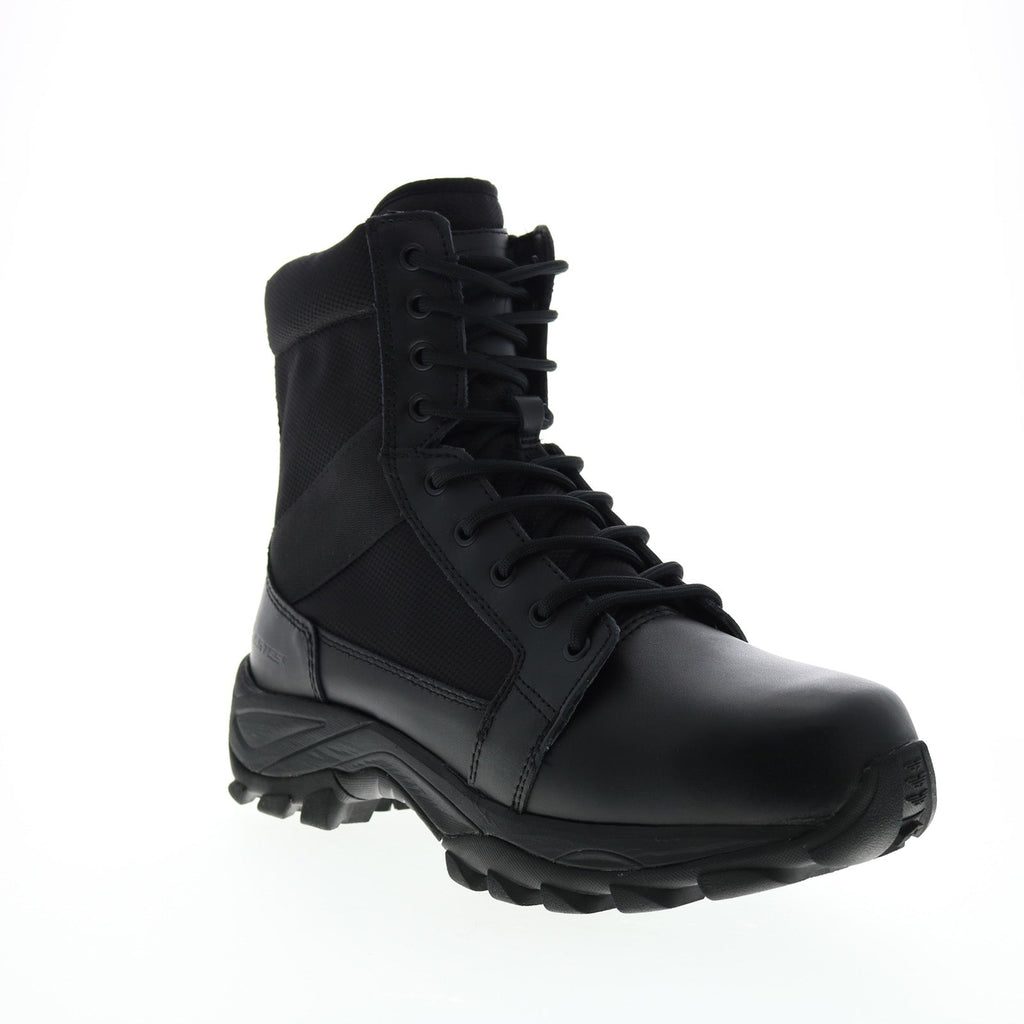 Bates Fuse Tall Size Zip E06510 Mens Black Wide Leather  display picture 1