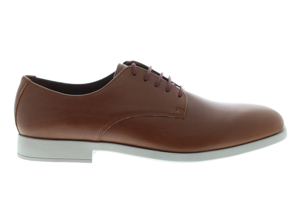 Camper Truman K100243-007 Mens Brown Leather Lace Up Plain Toe
