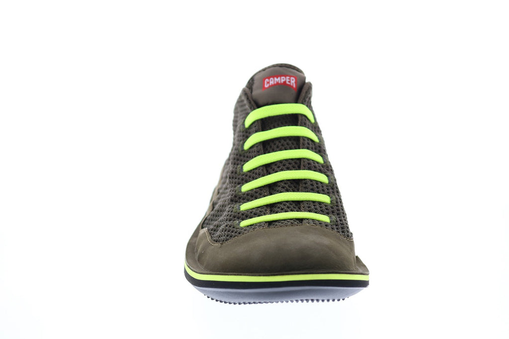 Camper Beetle K300327-002 Men's Casual Shoes – Green Nubuck & Textile Upper With EVA Sole