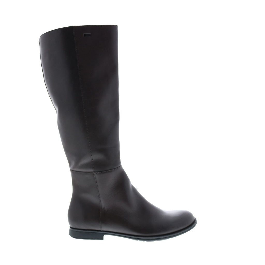 Camper Mil K400451003 Womens Brown Leather Zipper Dress Boots Ruze Shoes