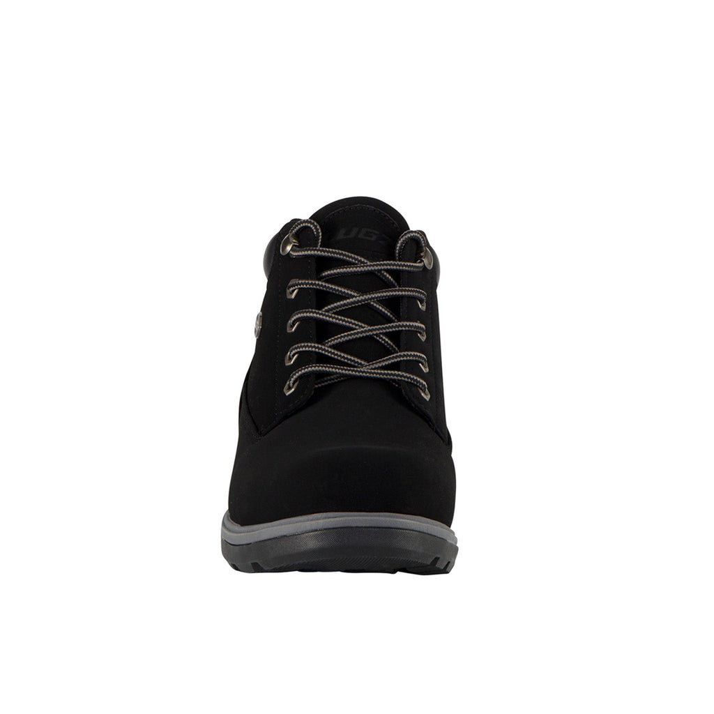 Lugz Drifter Zeo Mid MDRIZEOMD-069 Mens Black Nubuck Casual Dress Boot