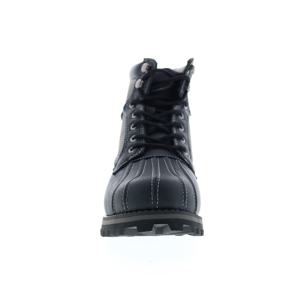 Lugz Mallard MMALLV-069 Mens Black Synthetic Lace Up Casual Dress Boot