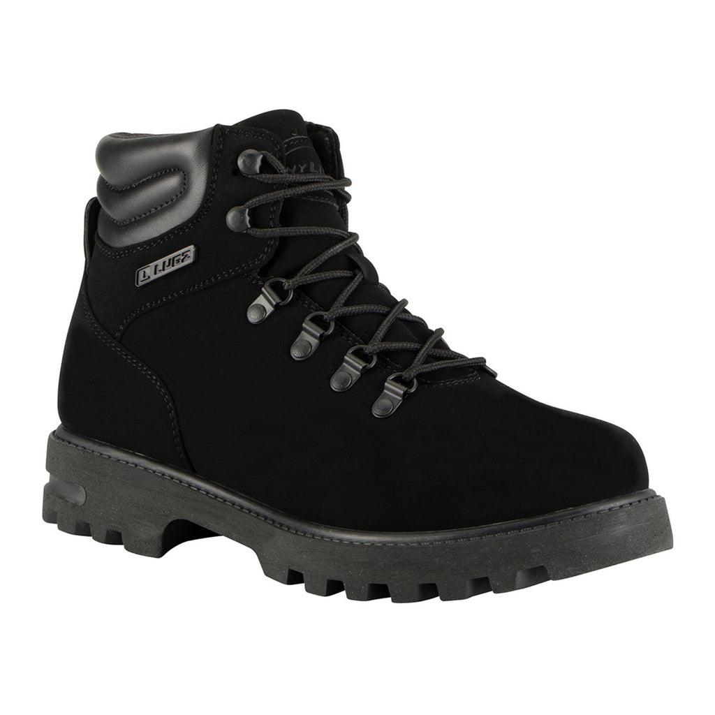 mens black lugz boots