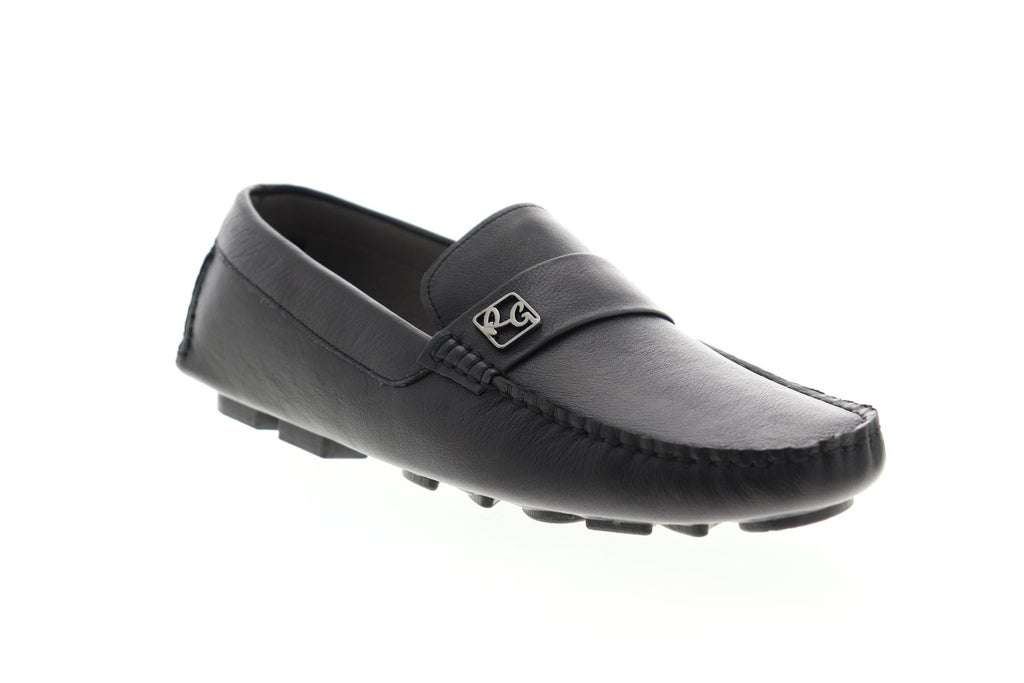 Robert‎ Graham Grapewin RG5312S Mens Black Driving Loafers, Moccasin Shoes 8 Robert Graham Grapewin RG5312S Mens Black Loafers & Slip Ons  main image 3