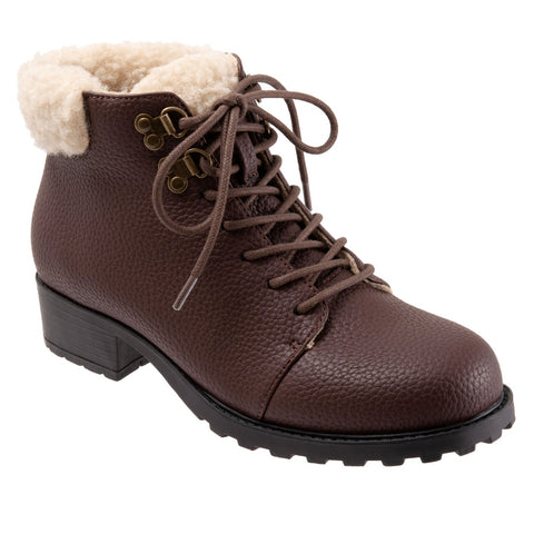 Trotters Becky 2.0 T2052-200 Womens Burgundy Extra Wide Casual Dress Boots