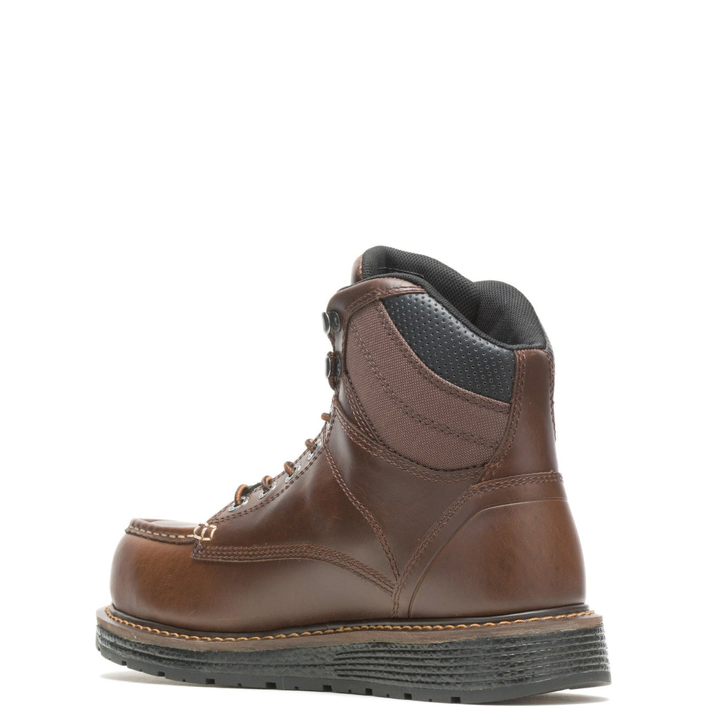 Wolverine Hellcat UltraSpring Moc Toe Wedge 6" Mens Brown Work Boots