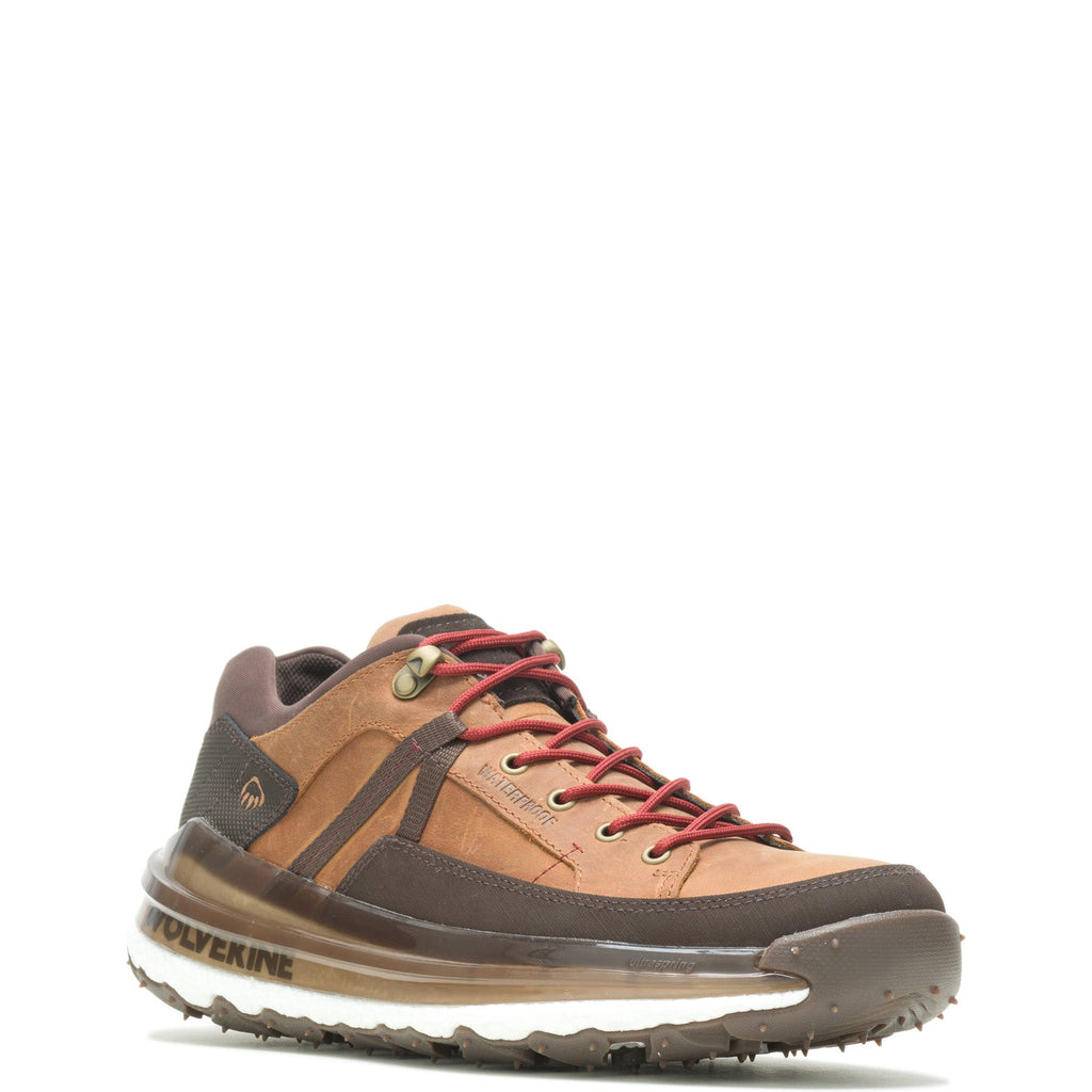 Wolverine Conquer Ultraspring Men\'s Size 8 Brown Mid Waterproof Hiking Boots Wolverine Conquer Ultraspring Waterproof Mid W880244 Mens  main image 4