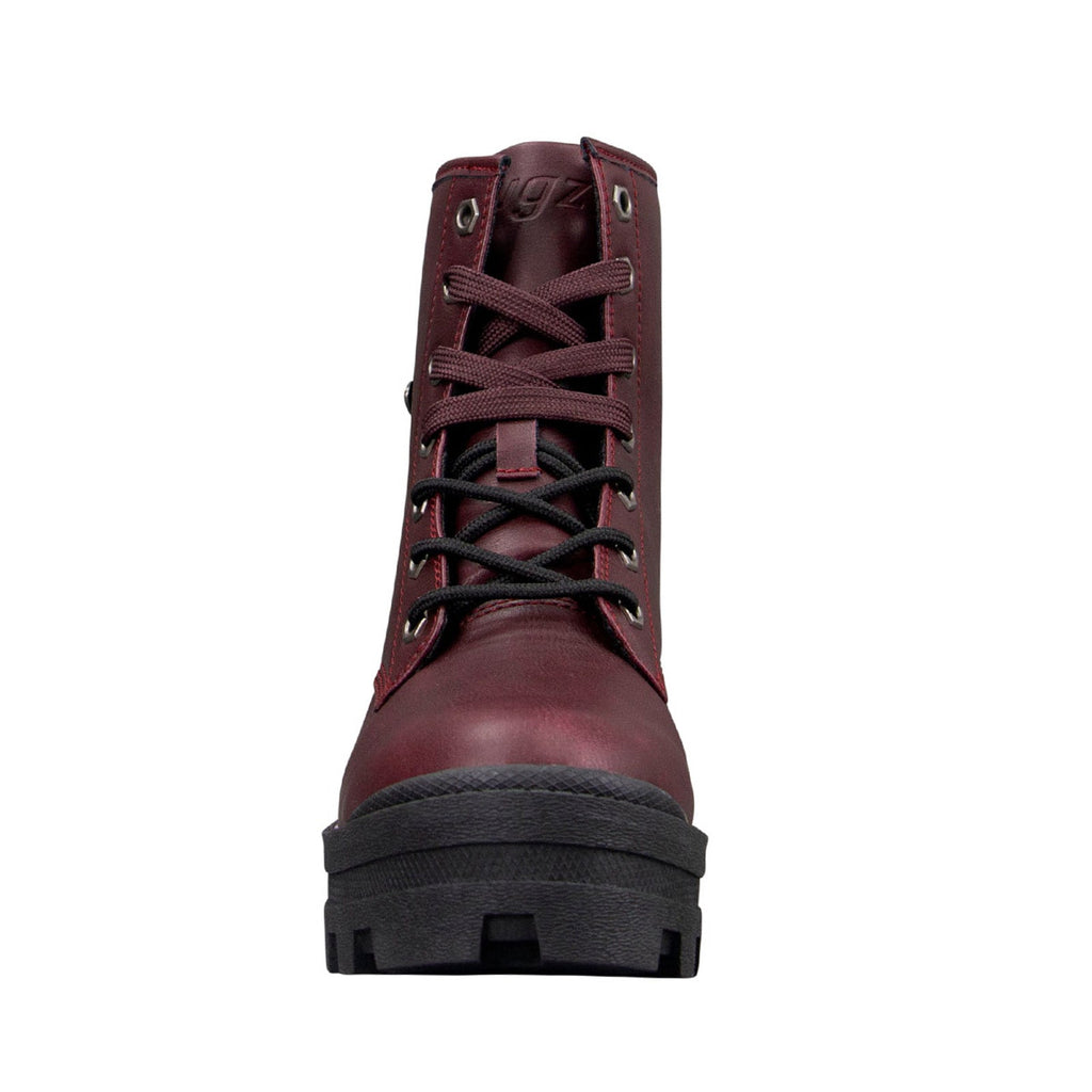 Lugz Dutch WDUTCHV-507 Womens Burgundy Synthetic Lace Up Casual Dress