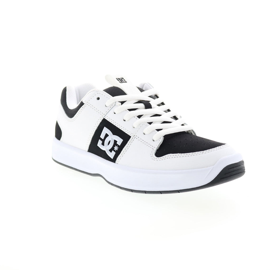 DC Lynx Zero ADYS100615-WBI Mens White Skate Inspired Sneakers