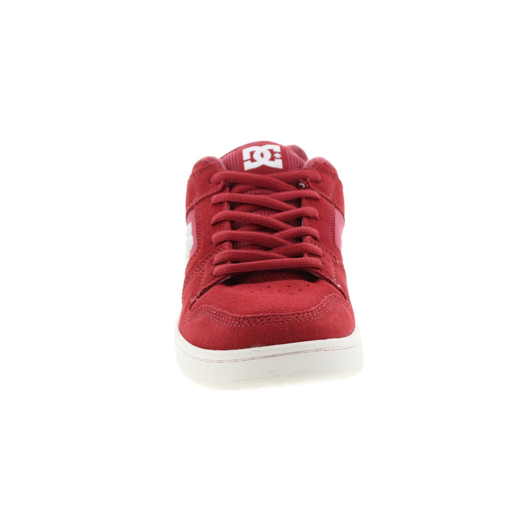 DC Manteca 4 S ADYS100766-BRK Mens Red Suede Skate Sneakers Shoes