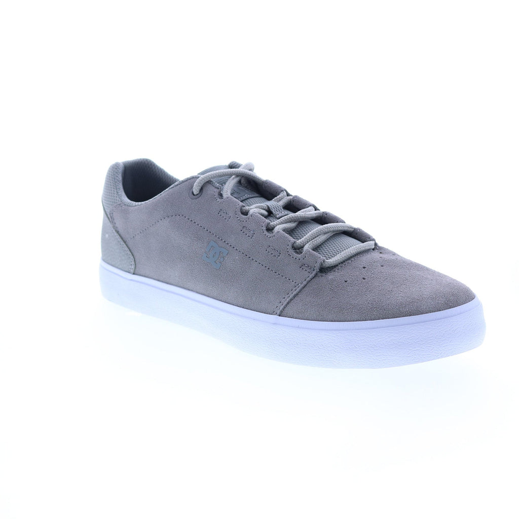 DC Hyde ADYS300580CO5 Mens Gray Suede Skate Inspired Sneakers Shoes