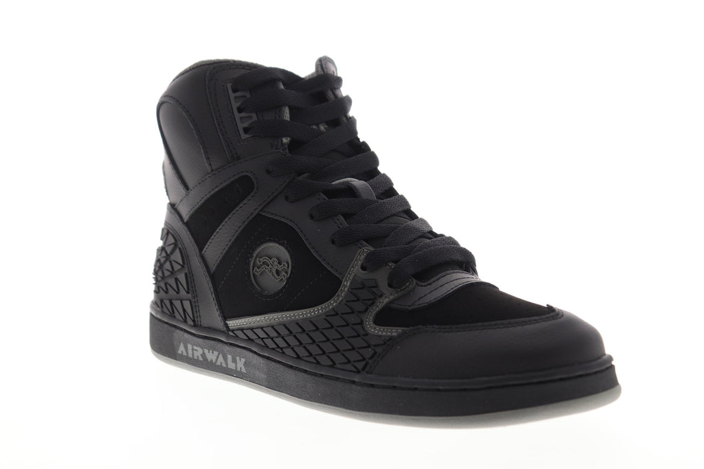 Airwalk Prototype 600 AW00226-004 Mens Black Skate Sneakers Shoes - Ruze Shoes