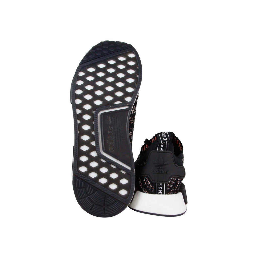Adidas Nmd R1 Stlt Pk B37636 Mens Black Canvas Lace Up Lifestyle Sneak