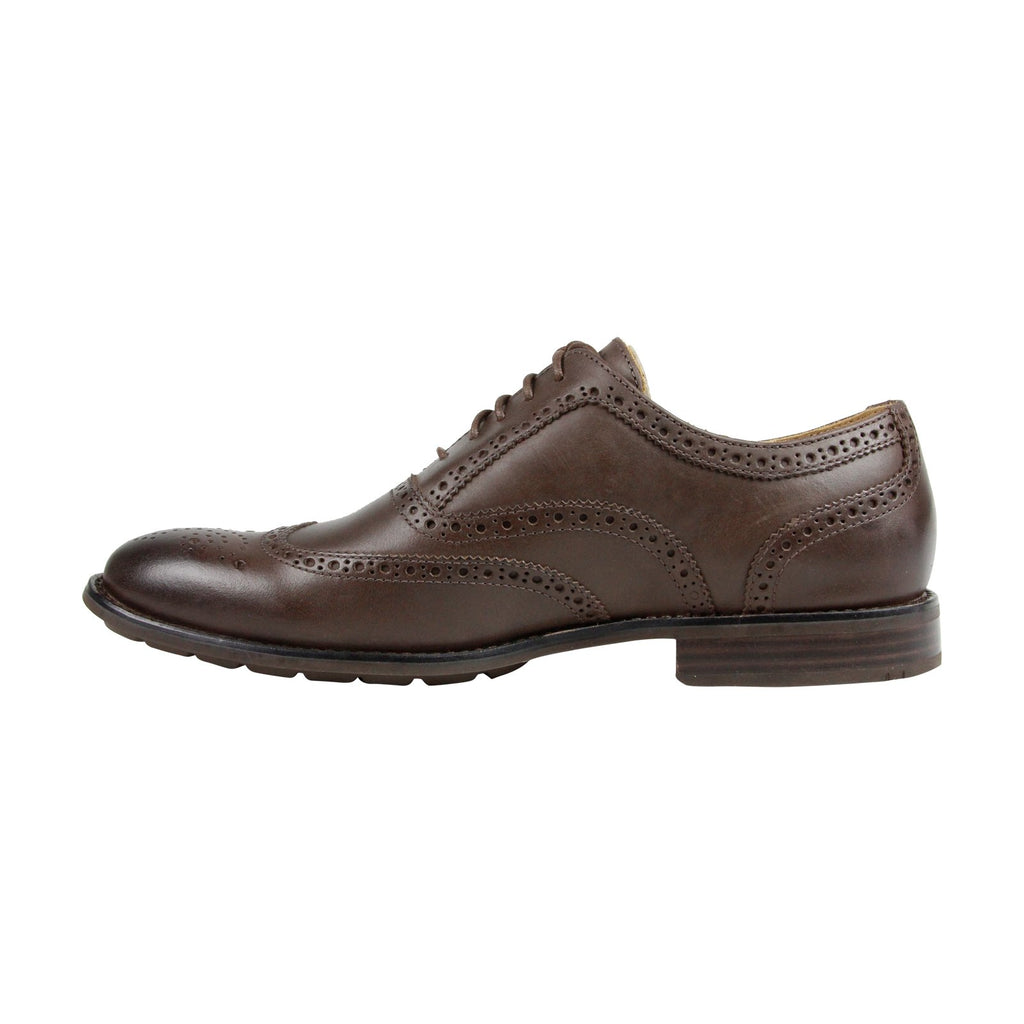 Sebago Dresden Wingtip Leather Green chestnut Boots B810534 Men\'s Sebago | Shoes | Sebago Dresden Wingtip Leather Green  main image 4