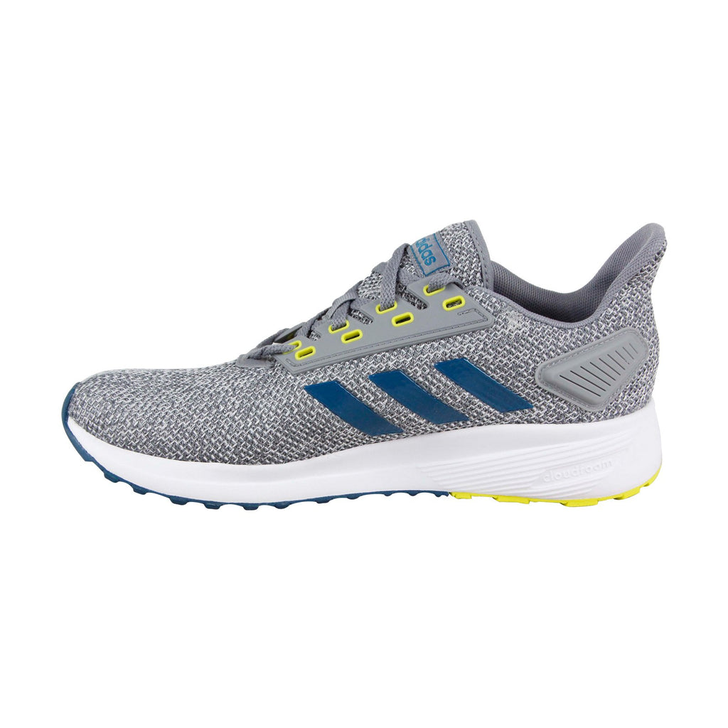 Adidas Duramo 9 BB6920 Mens Gray Canvas Lace Up Athletic Running Shoes -  Ruze Shoes