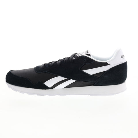 Reebok Classic Royal Nylon BD1553 Mens Black Canvas Lifestyle Sneakers Shoes