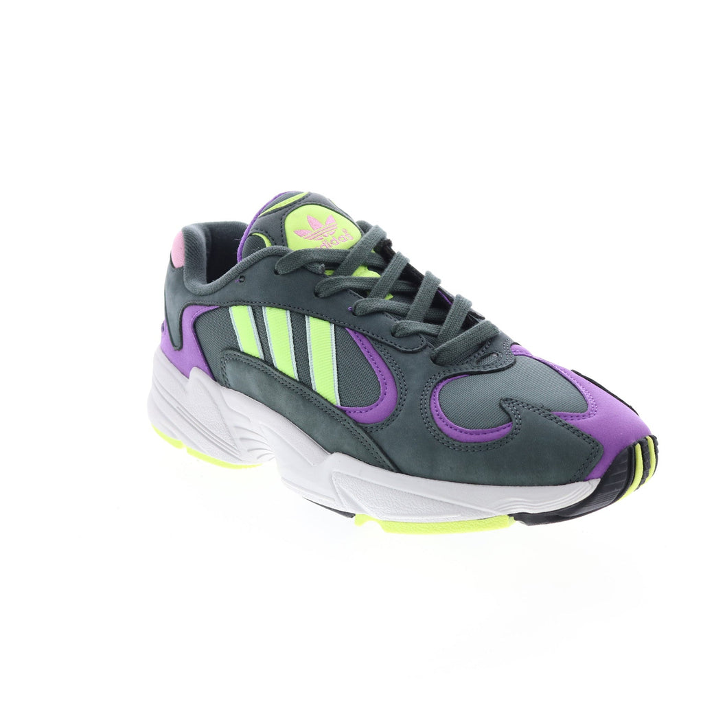 Adidas Yung-1 BD7655 Mens Gray Synthetic Lace Up Lifestyle