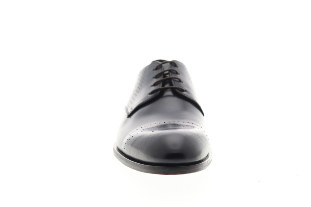 Bruno Magli Lugano BM600427 Mens Gray Leather Oxfords Wingtip & Brogue Shoes Bruno Magli Gray Dress Shoes for Men for sale | eBay main image 3