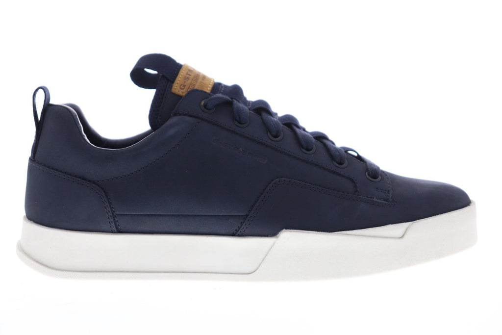 G-Star Raw Rackam Core Premium Mens Blue Leather Lifestyle